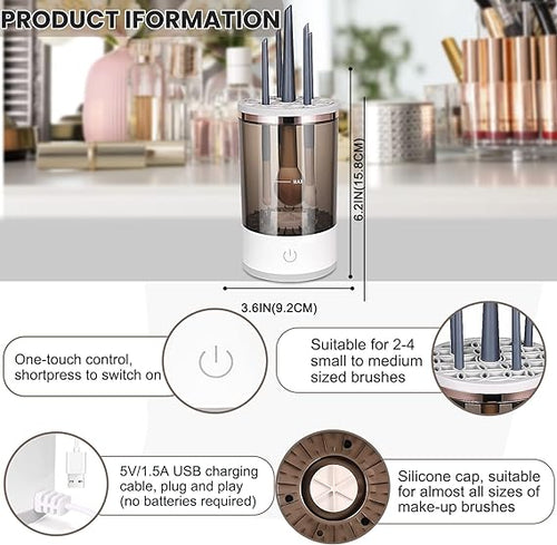 Automatic Electric Makeup Brush Cleaner